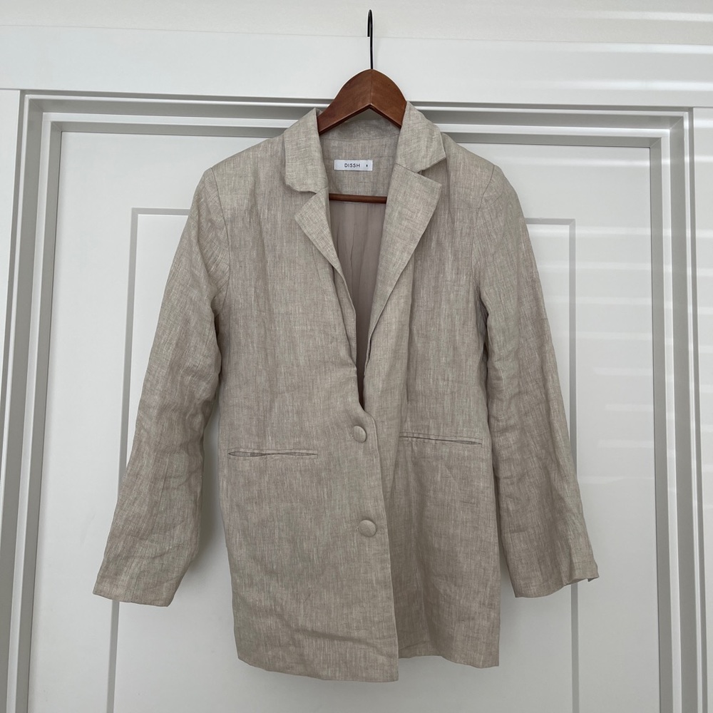DISSH LINEN BLAZER